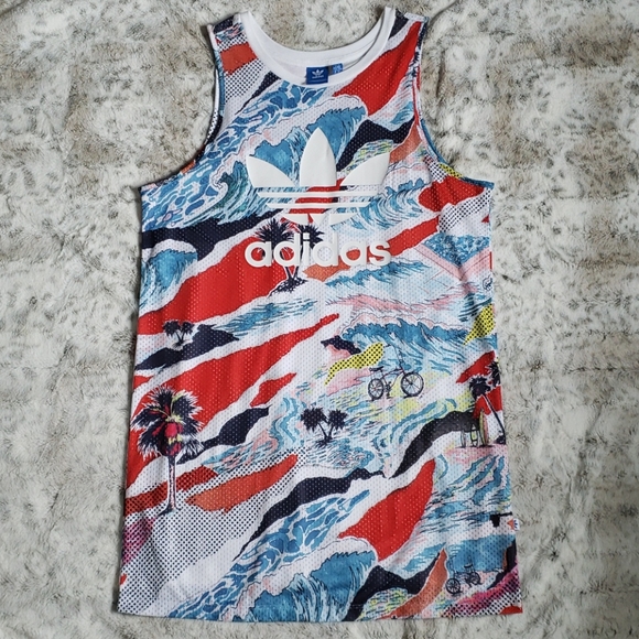 adidas Dresses & Skirts - Adidas Printed Jersey Dress